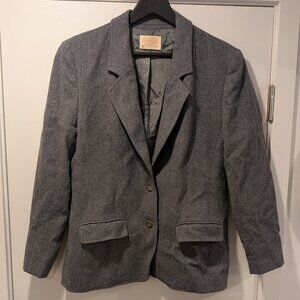Pendleton Virgin Wool Gray Blazer - Women's sz Large